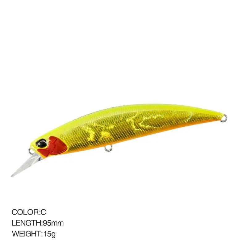 9.5cm 15g SPEARHEAD RYUKI 95S Long Cast, Sinking, Jerkbait