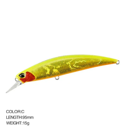 9.5cm 15g SPEARHEAD RYUKI 95S Long Cast, Sinking, Jerkbait