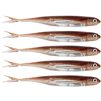 THKFISH 5pcs/6pcs  Lures 100mm 75mm Soft Silicone  3.9g Soft Lure For Bass, Trout, Walleye, Pike Fishing
