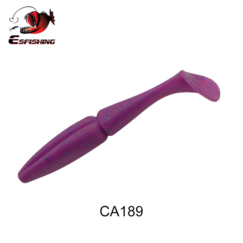 ESFISHING Pike, Walleye, Bass Fishing Lure 100mm125mm155mm 200mm- Easy Shiner- boot tail