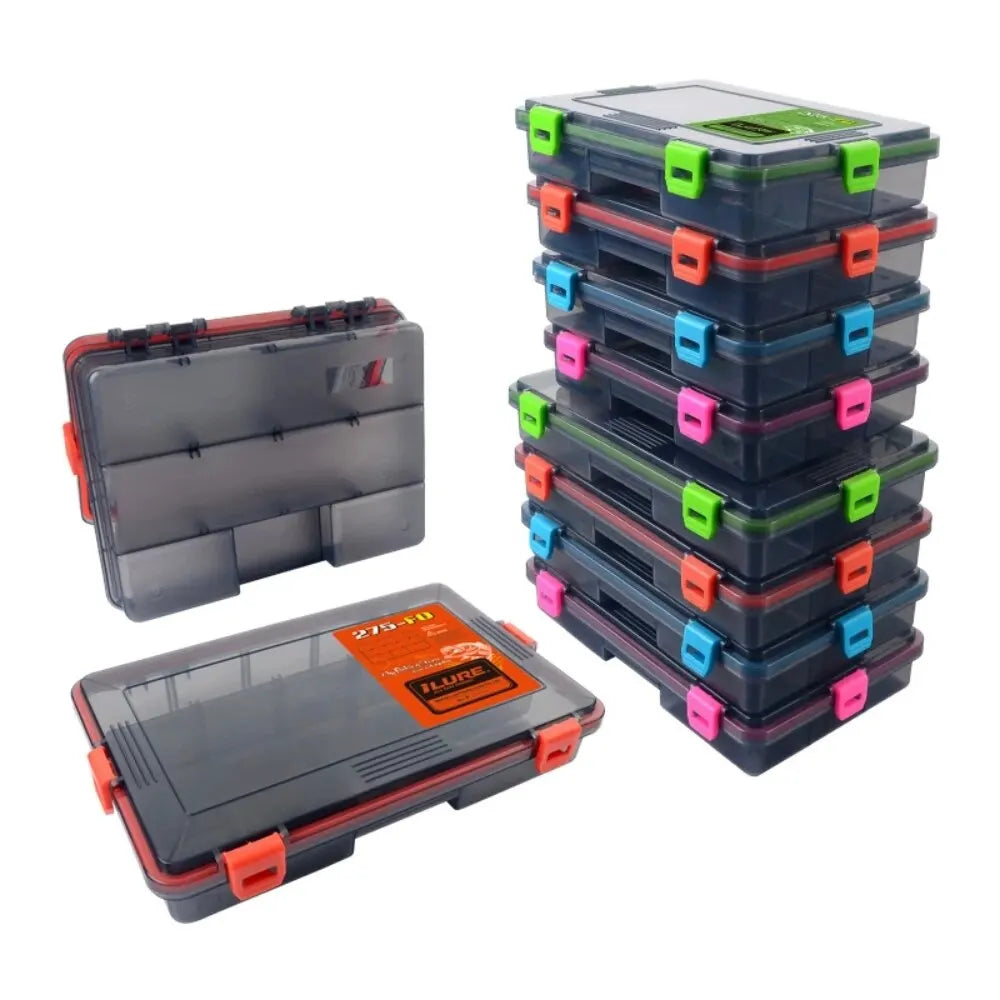 Fishing Tackle Box-Large Capacity-Waterproof Hook/Lure Storage