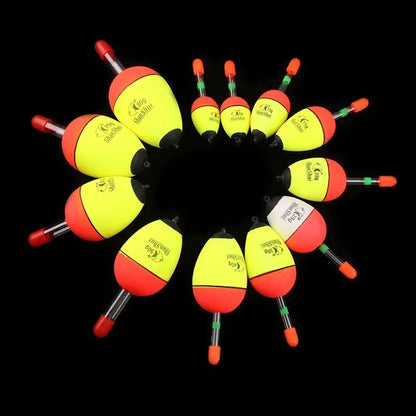 2/20/40pcs Fishing Tackle Luminous Fishing Buoyancy Float, Foam Float Bobber