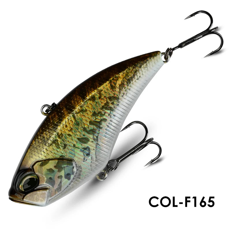 MEREDITH Apex Vibe F85mm 24g Wobblers- Lipless Crankbait/ Vibration Bait for Full Depth