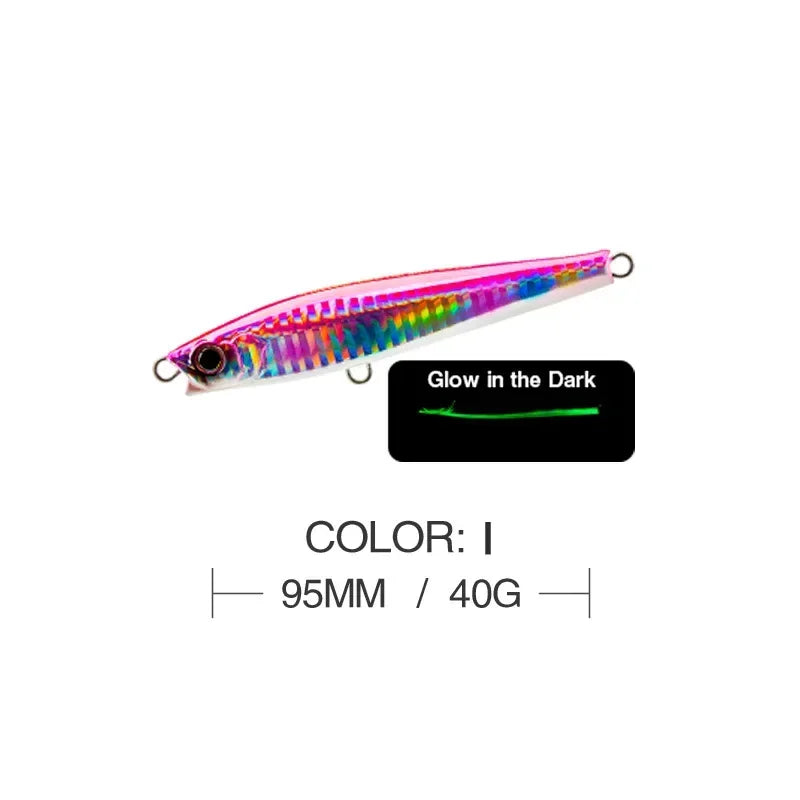 9.5cm 15g SPEARHEAD RYUKI 95S Long Cast, Sinking, Jerkbait