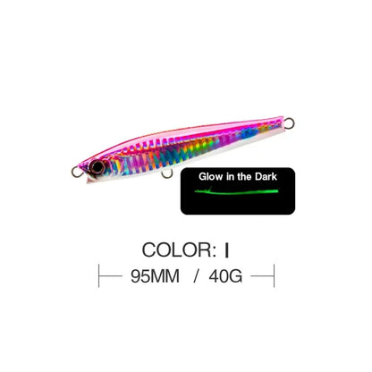 9.5cm 15g SPEARHEAD RYUKI 95S Long Cast, Sinking, Jerkbait