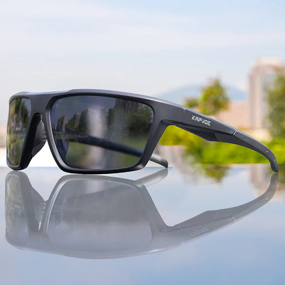 Kapvoe Fashion Polarized Sunglasses Cycling Glasses UV400 Eyewear for Men or Women-Fishing, Driving, Climbing, Outdoor Sports