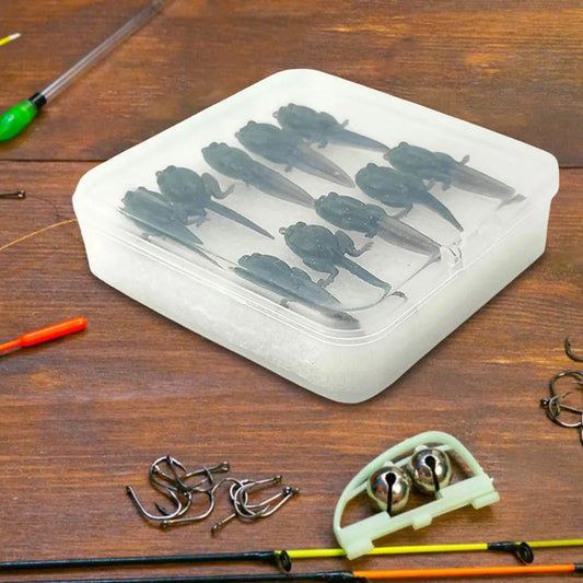 10Pcs Soft Lures, Tadpole Swimbaits, Bionic Tadpole Bait