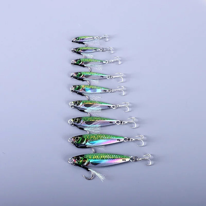 Japen Metal Casting Jig-Spoon 7/10/15g  Casting, Jigging, Trolling-ALL SPECIES