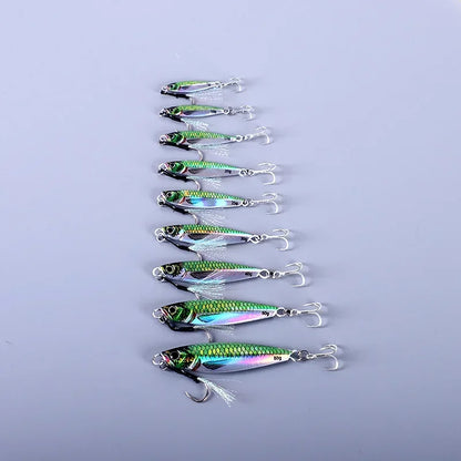 Japen Metal Casting Jig-Spoon 7/10/15g  Casting, Jigging, Trolling-ALL SPECIES