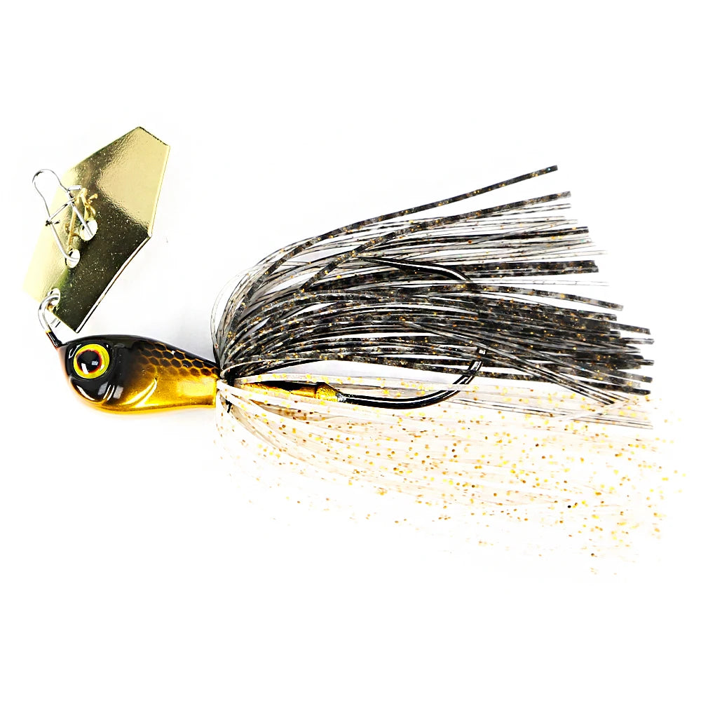 B&U 3/8oz /1/2oz Chatterbait- Bladed Jig for Bass, Pike, Walleye, Steelhead/Salmon and ALL GAMEFISH
