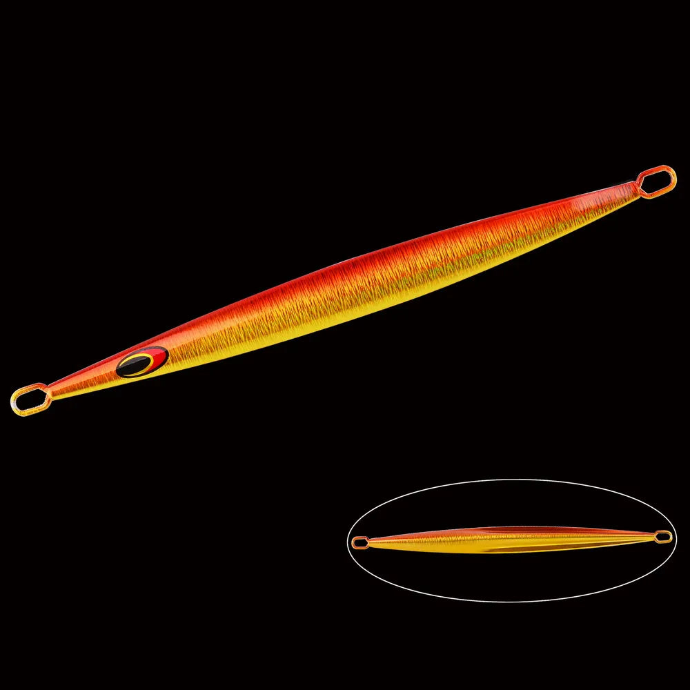 1PC 80g 100g 150g 200g Saltwater Metal Jigs- Deep Sea - Vertical Speed Jigs