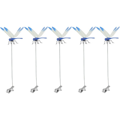 31CM Simulation Dragonfly Clip, Bug Deterrent- Realistic Dragonfly Hat Clip, Bug Repellent Dragonfly