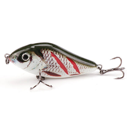 GOBASS Slider- Jerkbait 6cm/8cm/10cm Slow Sinking-for Musky, Pike, Bass VIB Crankbait / Pesca/ Leurre