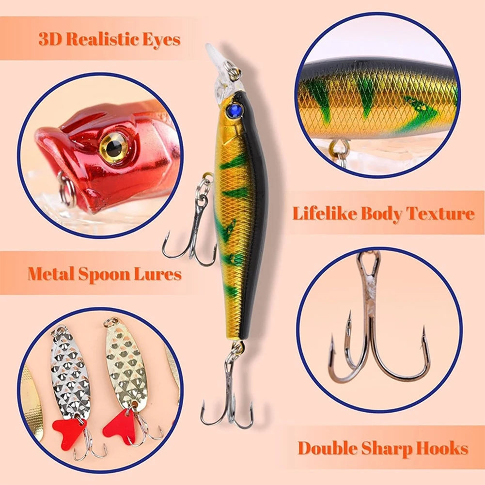 New Christmas Fishing Lures Advent Calendars Creative Fishing , 24 Days
