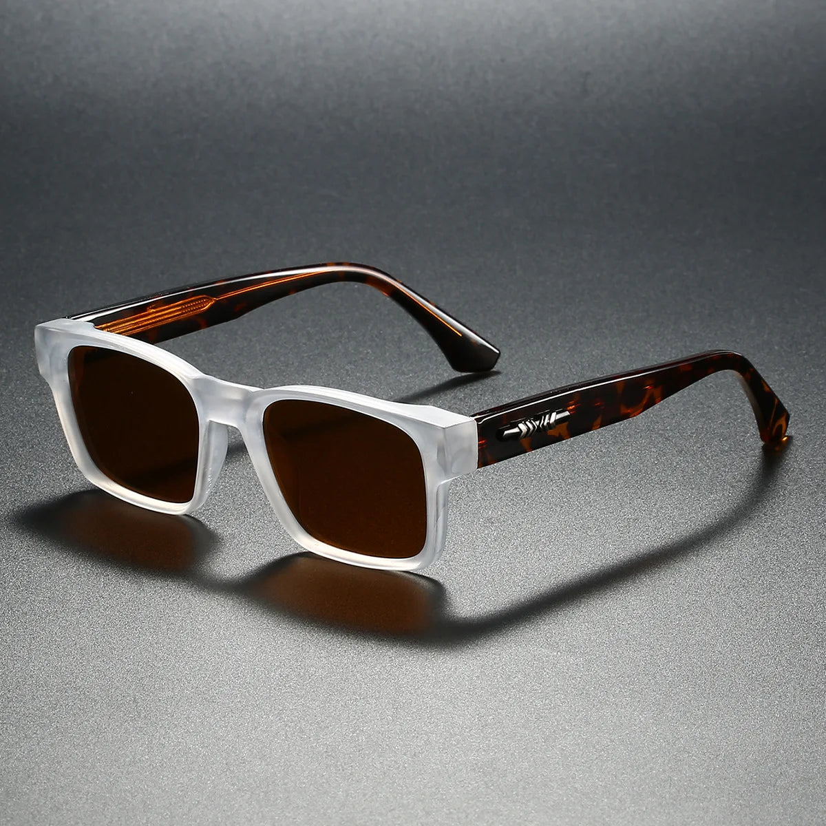 Quality Square Polarized Sunglasses, Metal Core, UV400 Unisex Sun Glasses- Travel, Hiking, Beach, Fishing Eyewear
