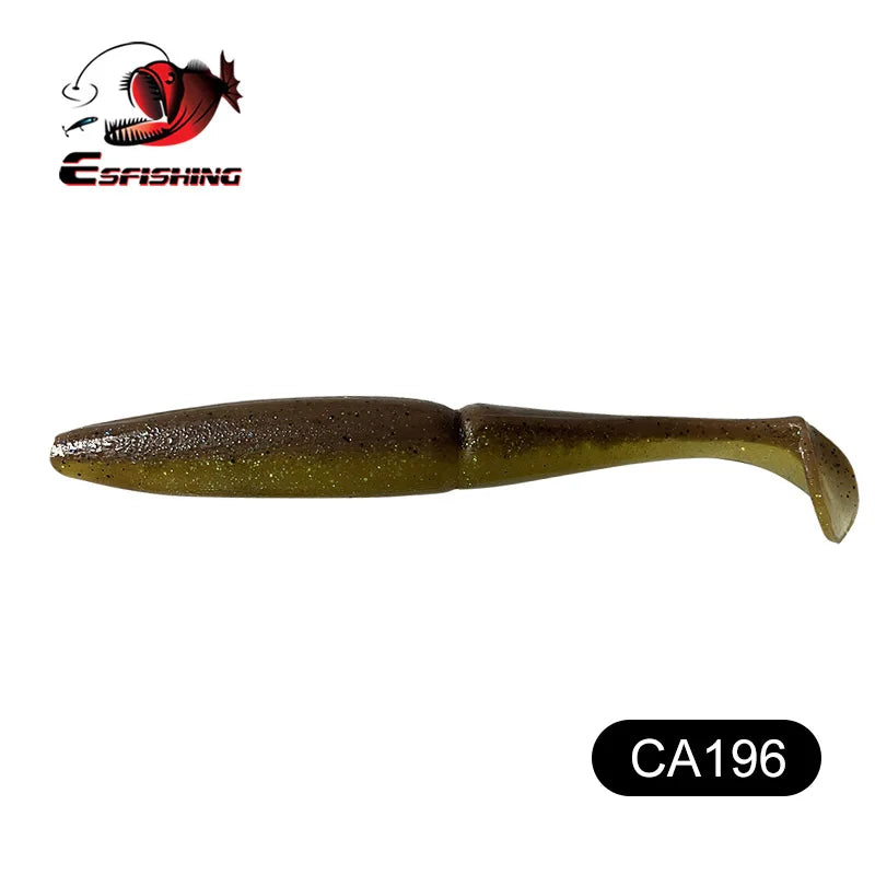 ESFISHING Pike, Walleye, Bass Fishing Lure 100mm125mm155mm 200mm- Easy Shiner- boot tail