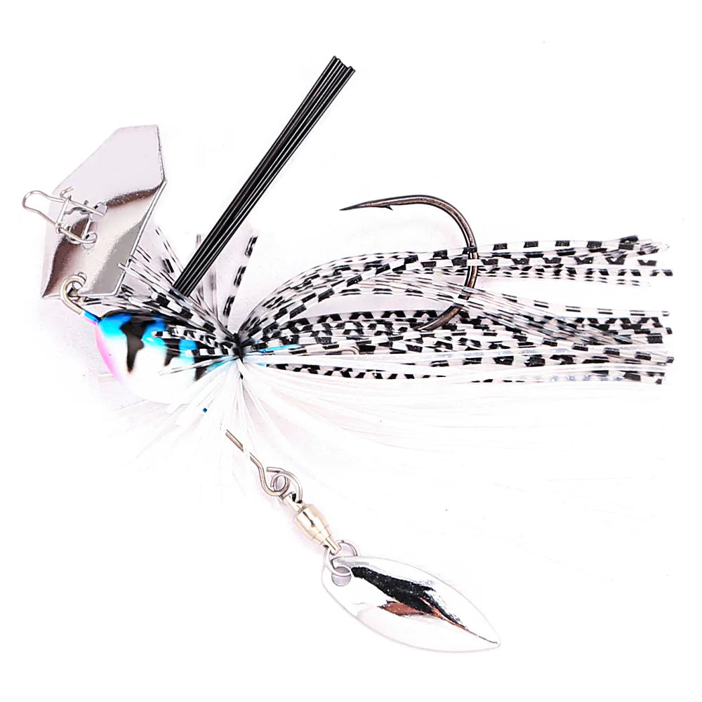 B&U Bladed Chatterbait Jig- Pike, Bass, Trout, Walleye
