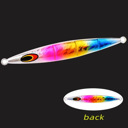 30g/60g/100g/150g/200g Fast Sinking Jigging Lure- Laser Coating- Luminous Jig for Trolling/ Jigging-TUNA, WAHOO ,MAHI/DORADO, KINGFISH, AMBERJACK, &ALL BOTTOM FEEDERS