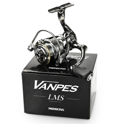 MEREDITH VANPES Series, Rust Free And Smooth bearing 5.0:1 Spinning Reel, Drag System 8Kg Max Power