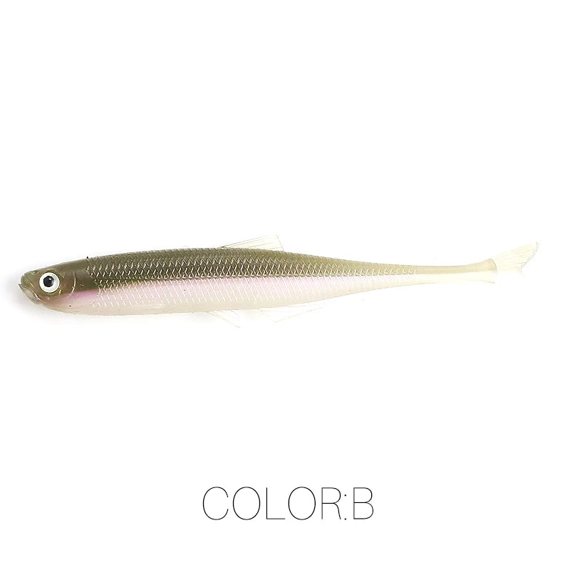 NEW Supercontinent lean ShadTeez 60mm/80mm Perch, Bass, Pike, Zander- Predator Fishing with 3d eyes