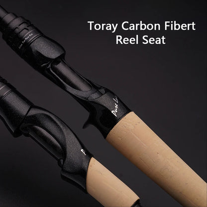 PURELURE SHARPEN Travel Soft Lure Long Spinning and Casting XF/MF Action Rods, FUJI Components- Bass, Pike Rod Fishing Rod