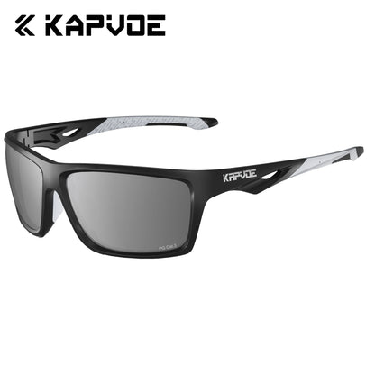 Kapvoe Fashion Polarized Sunglasses Cycling Glasses UV400 Eyewear for Men or Women-Fishing, Driving, Climbing, Outdoor Sports