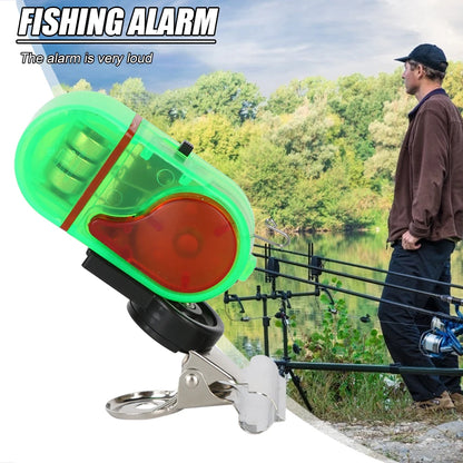 Fishing Rod Buzzer,  Electric Fishing Alarm, High Volume &  Sensitive for Night Fishing