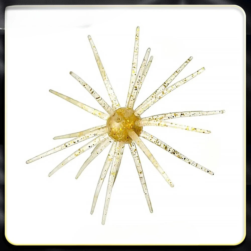 Artificial Sea Urchin Soft Lure TPE Material 2g 8g for Bass, Pike, Bream, Tilapia- HOT,NEW BASS BAIT