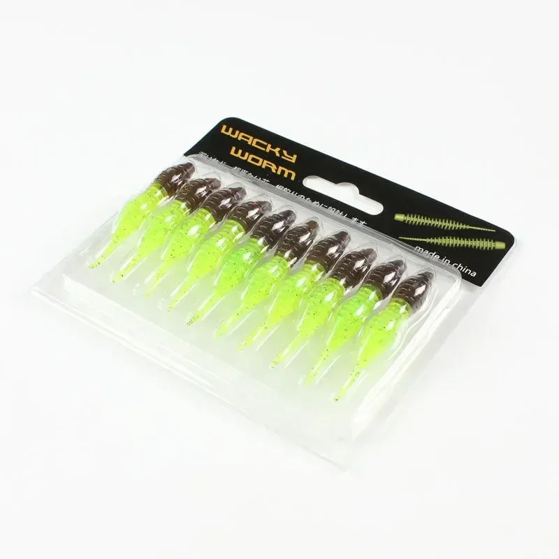 Hot New Product 50mm/1g  Soft Bait Bubble Needle Tail , Inverted Fishing , Subgen Fishing Bait