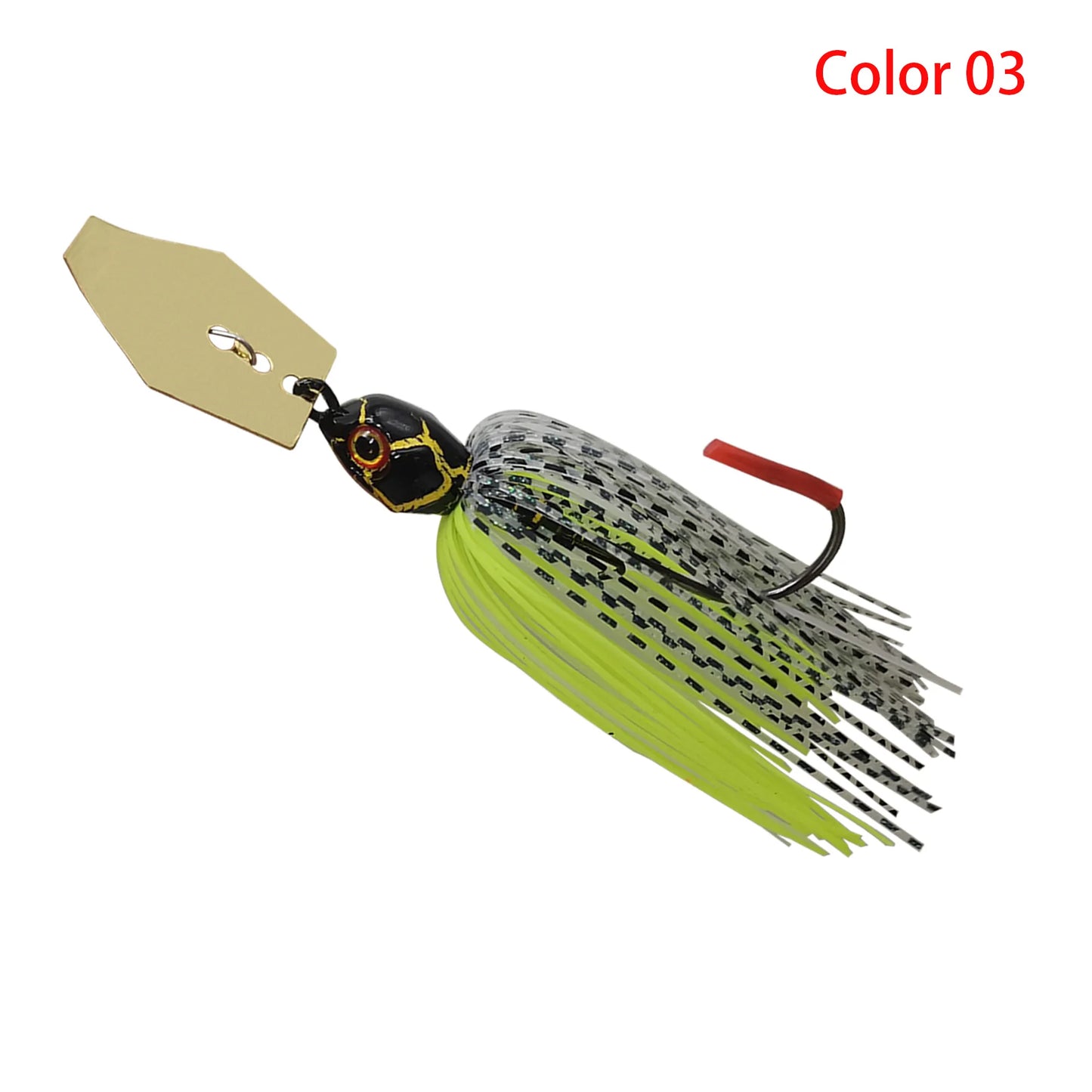 Mycena Chatter Bait 7G/9G/11G/14G/21G BLADED JIG--for BASS, WALLEYE, TROUT, PIKE - PREDATORS