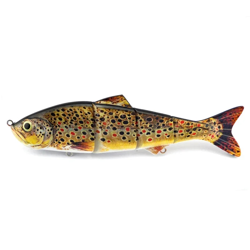 25.5cm 148g Oversized Jointed Minnow VIB Lure- Long Casting Saltwater Hard Bait for Big Predators like Sea Bass, Pike