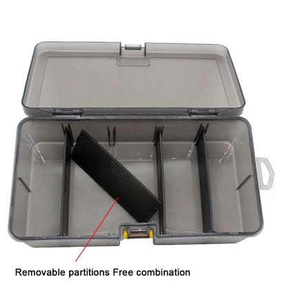 Portable Lure Tackle Box, Removable Plastic inserts