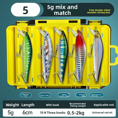 Suspended Silver Blade Road , 5g, Jerk-baits for ALL Predators