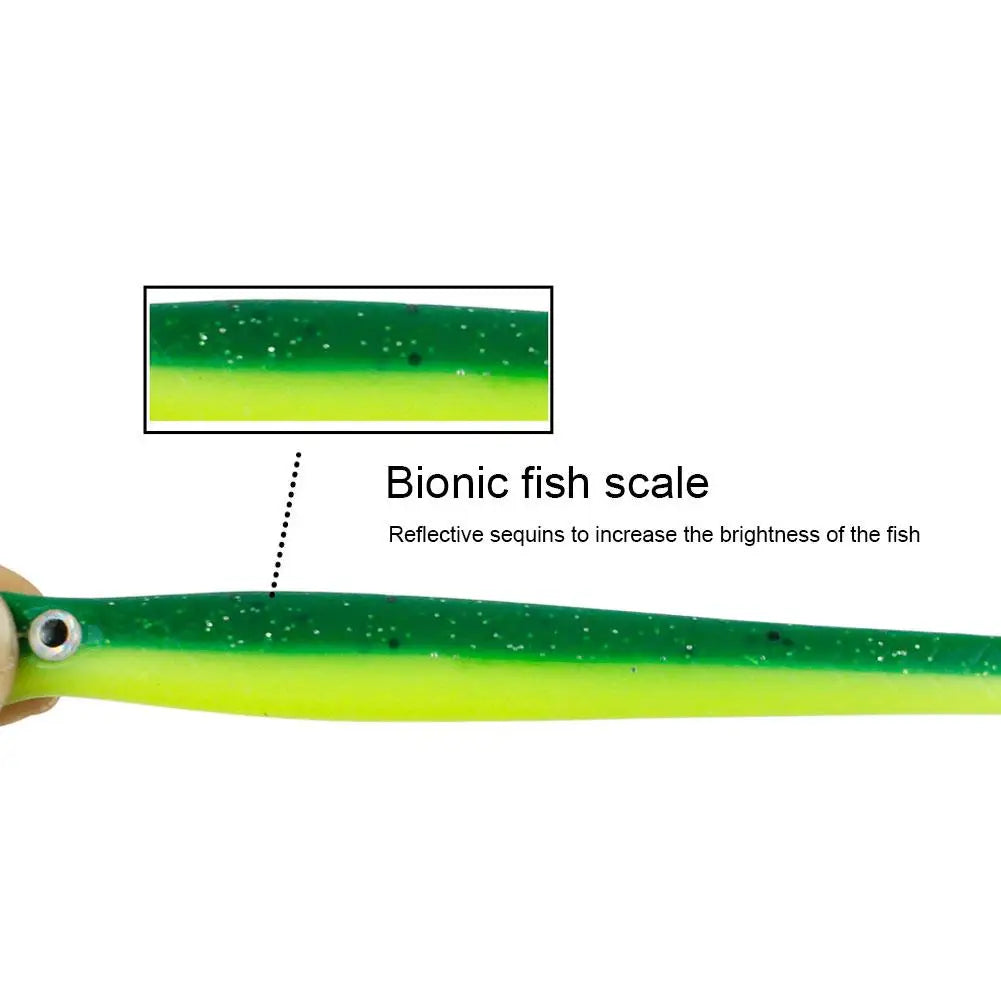 20Pcs 10cm 6g Bionic Loach Fishing Artificial Crankbait/Soft Baits (Mixed)