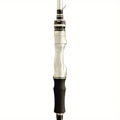 180cm/ 70.86inch-Silvery Carbon-Fiber Lure Fishing Rod- Medium-Fast Speed-Used for Freshwater and Saltwater