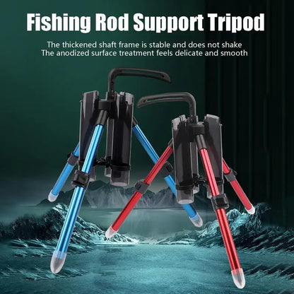 3 Fishing Rod Holder Tripod, Aluminum Alloy For Fishing