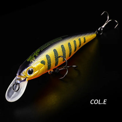 BEARKING New Arrival 80mm 10g Minnow Jerking Bait For Fishing Bass, Pike, Trout, Walleye, and ALL Predators