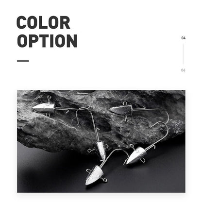 8 Pcs  Swimbait Hooks ,Super Needle Point Hook, Jig Heads for Saltwater