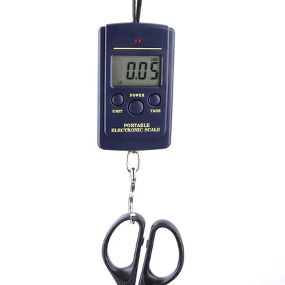 40Kg X 10g Mini LCD, Hanging Fishing Hook Scale