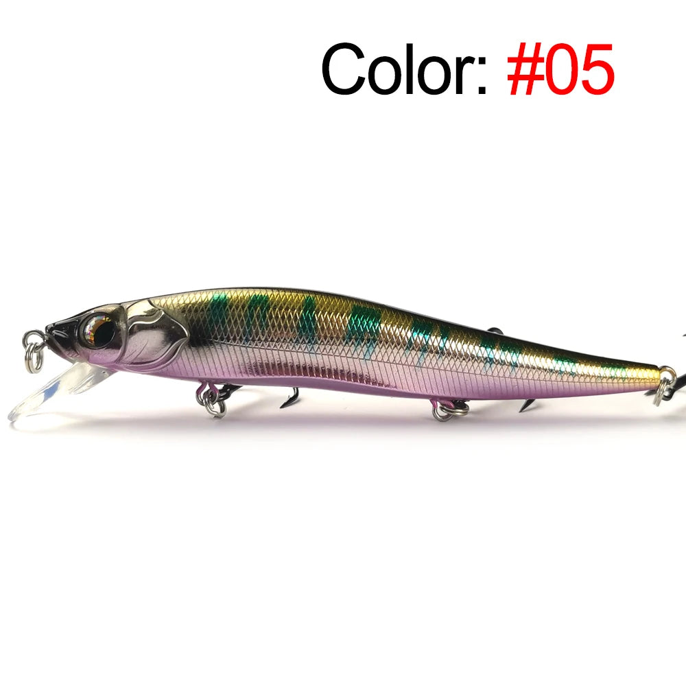 THETIME 110mm/14g PS110 SP  Jerkbait with Tungsten Weight System-for Bass, Pike, Walleye, Trout, Perch, Crappie