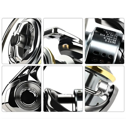 MEREDITH VANPES Series Rust Free And Smooth Bearing 5.0:1 Fishing Reel Drag System 8Kg Max Power Spinning Reel