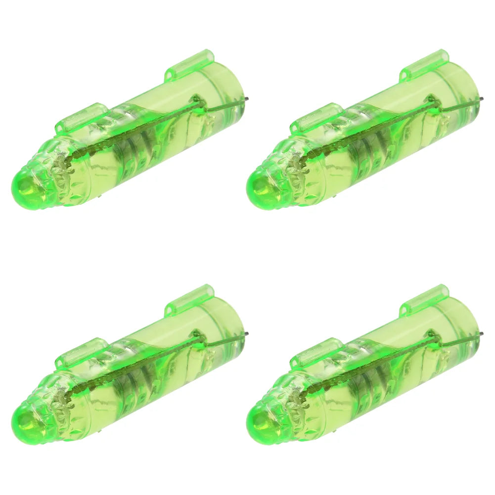 1-10PCS Underwater Mini Fish Attraction Indicator Lure LED Flashing Light Bait Fishing Tools Deep Drop Light, Squid Bait