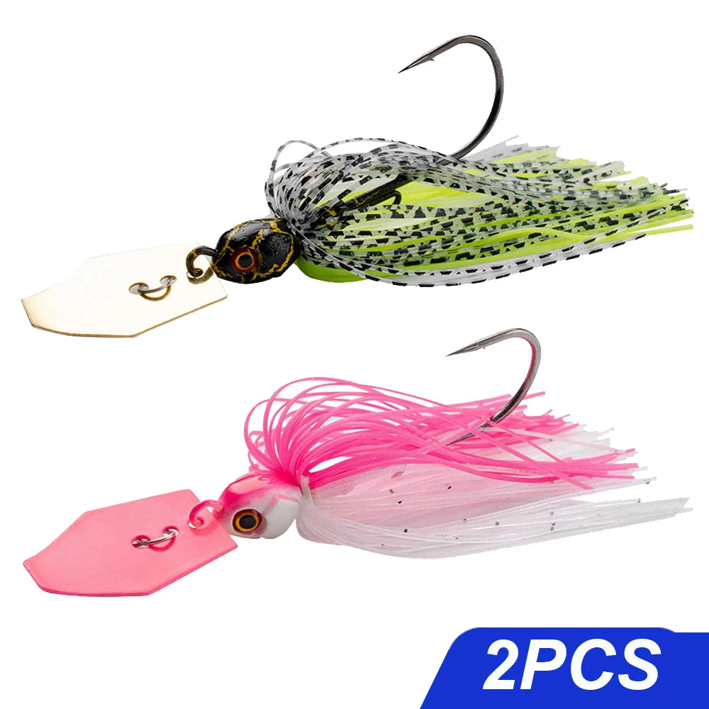 Chatter-Bait 7g/9g/12g/14g/21g  Bladed Jig Kit- For Bass, Walleye, Trout, Pike, Perch