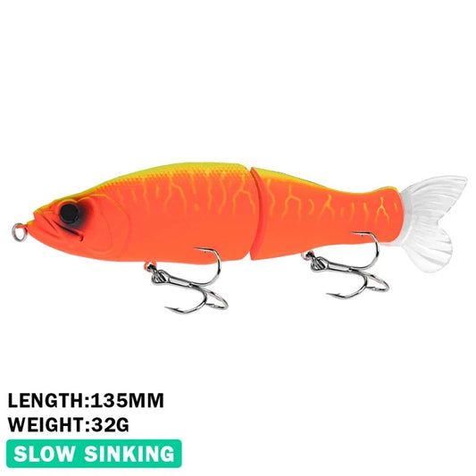 Balam Glide Bait- Pike Lure- Bass, Catfish- Saltwater Hard Lure- Glidebait- Leurre De Pêche