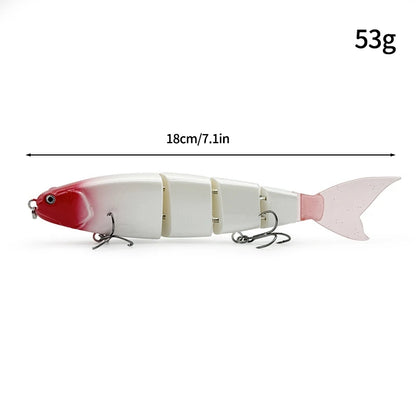 Balam Glide Bait- Pike Lure- Bass, Catfish- Saltwater Hard Lure- Glidebait- Leurre De Pêche