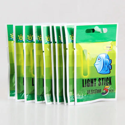 50PCS Fishing Float Light Stick   Fluorescent  Night Float , Glow Stick