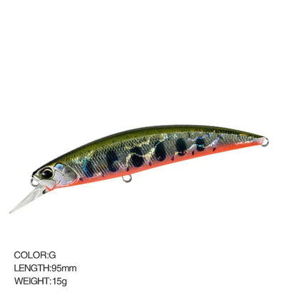 9.5cm 15g SPEARHEAD RYUKI 95S Long Cast, Sinking, Jerkbait