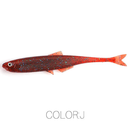 NEW Supercontinent lean ShadTeez 60mm/80mm Perch, Bass, Pike, Zander- Predator Fishing with 3d eyes