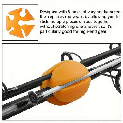 Rod Ball Retaining Clip Rod Holder, Protector, Storage Device