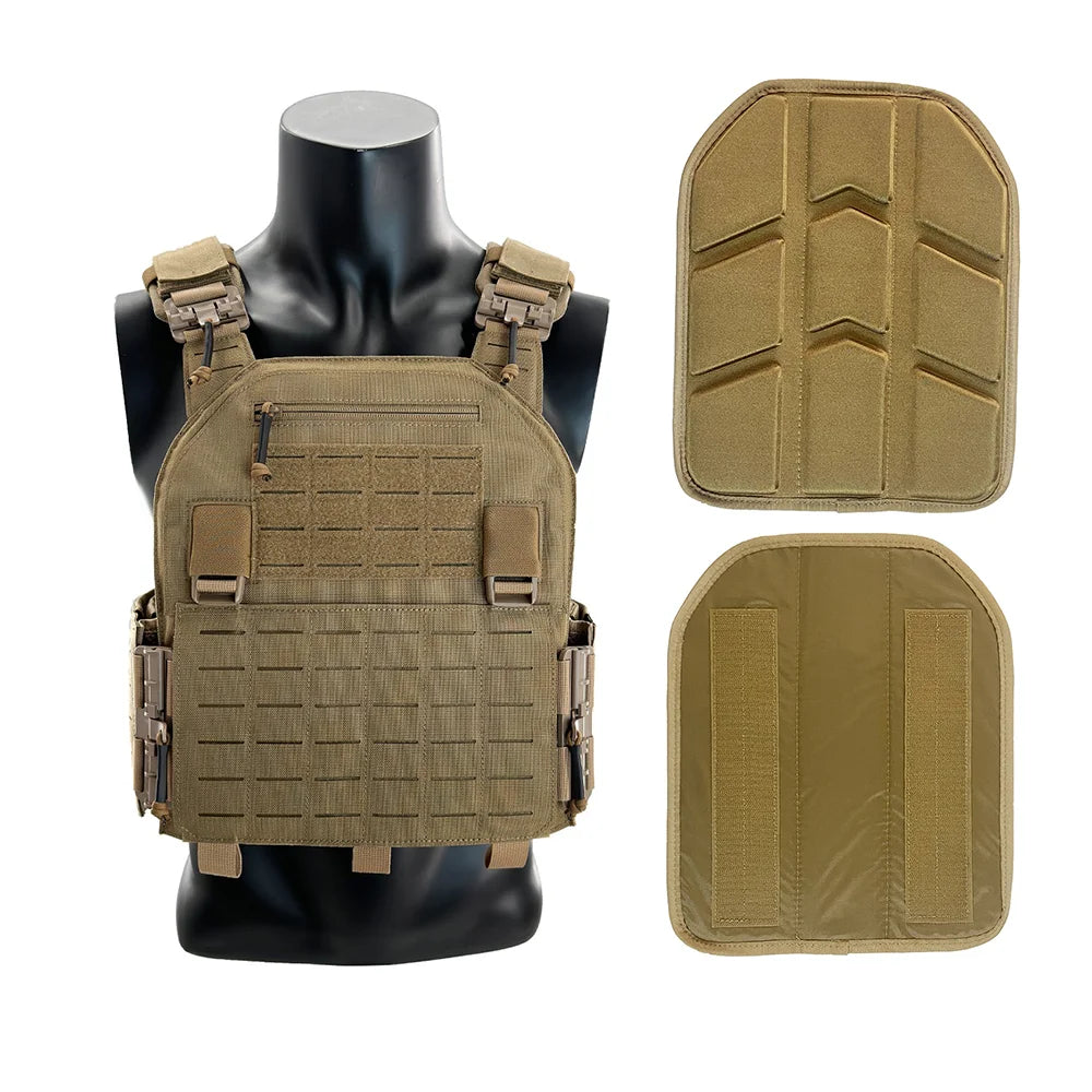 EMERSONGEARS Multifunction 1000D Nylon, laser-cut, modular, quick release LAVC tactical  vest with EVA padding A pair